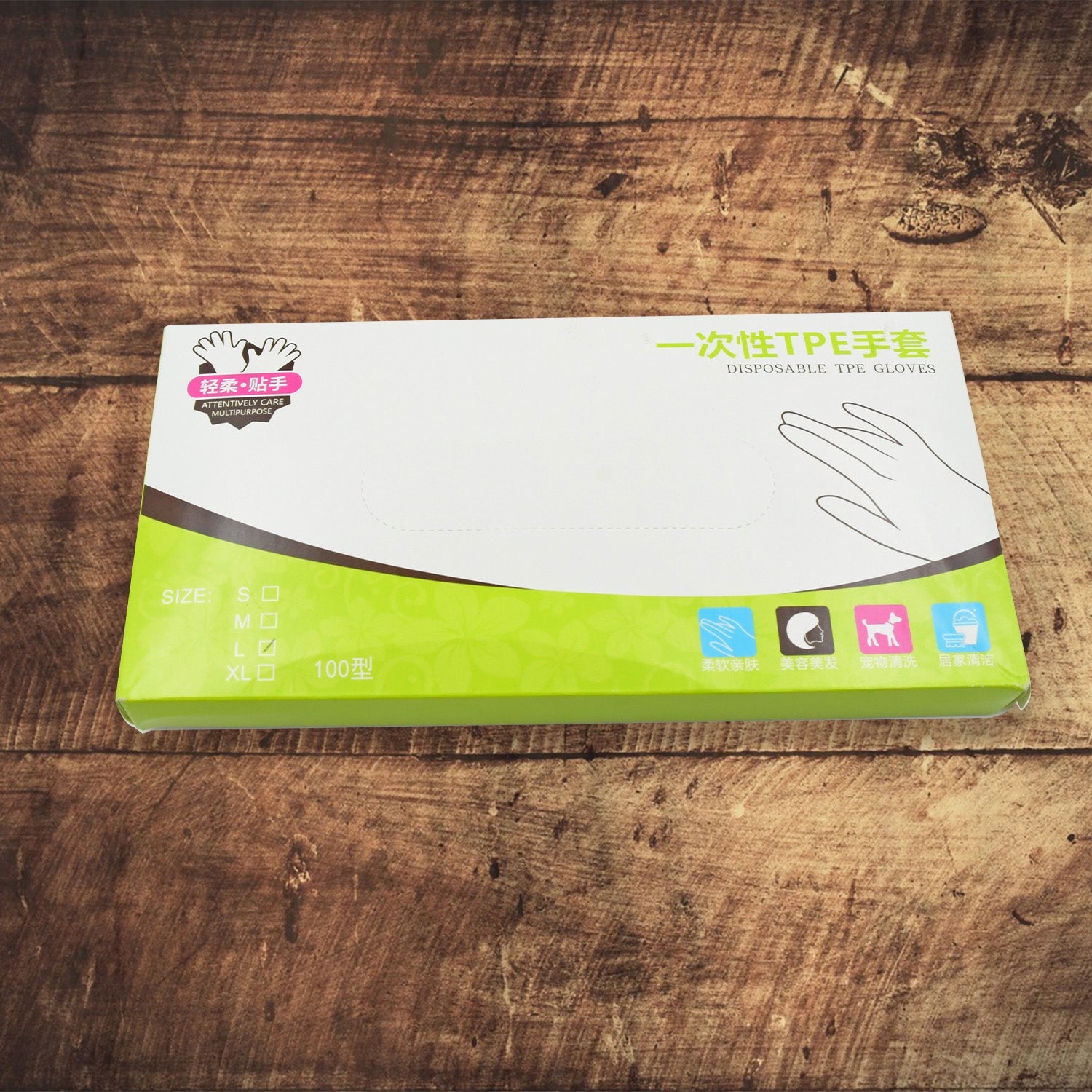 0665 Large Size Plastic Transparent Disposable Clear Plastic Hand Gloves For Home, Kitchen, Hotels, Hospitals, Clinics, Beauty Parlor, Saloons (100 pcs) 0665 Large Size Plastic Transparent Disposable Clear Plastic Hand Gloves For Home, Kitchen, Hotels, Hospitals, Clinics, Beauty Parlor, Saloons (100 pcs)